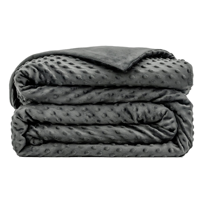 COMFEYA Soft and Comfortable Weighted Blanket Duvet Cover - Gray