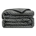 COMFEYA Soft and Comfortable Weighted Blanket Duvet Cover - Gray