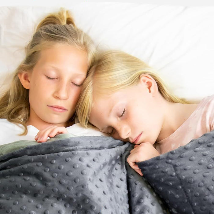 COMFEYA Soft and Comfortable Weighted Blanket Duvet Cover - Gray
