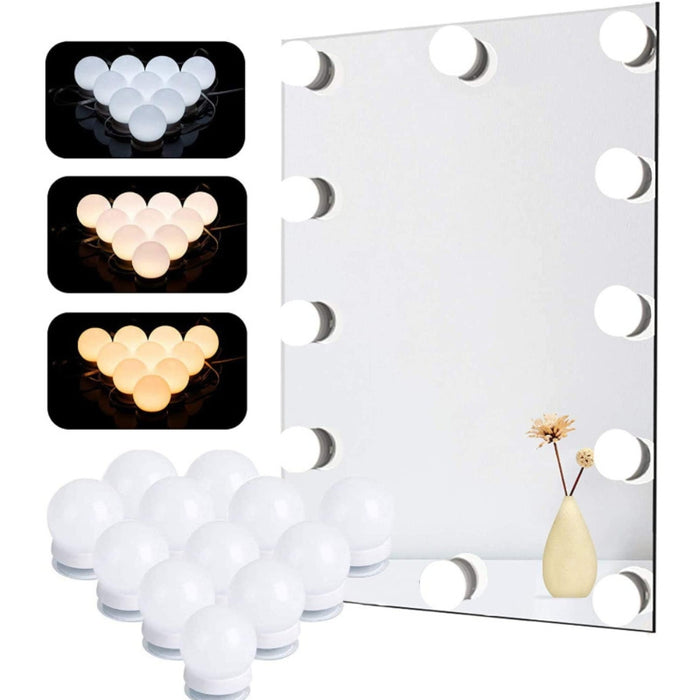 Makeup Mirror LED Light Bulbs Vanity Lights USB 12V Lighting Dimmable LED
