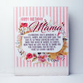 Mama - Birthday Plaque