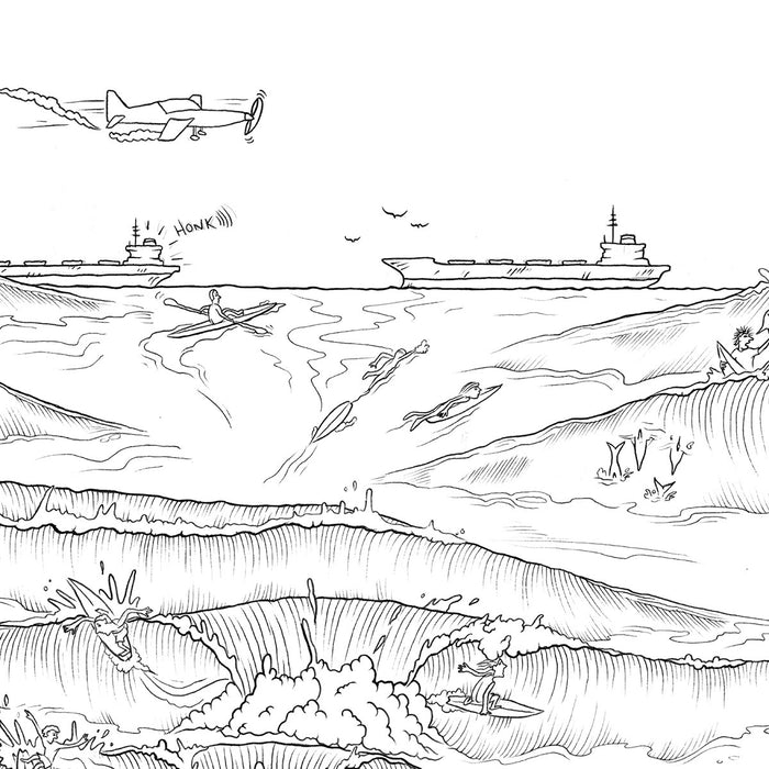 Merewether Beach - Line Work