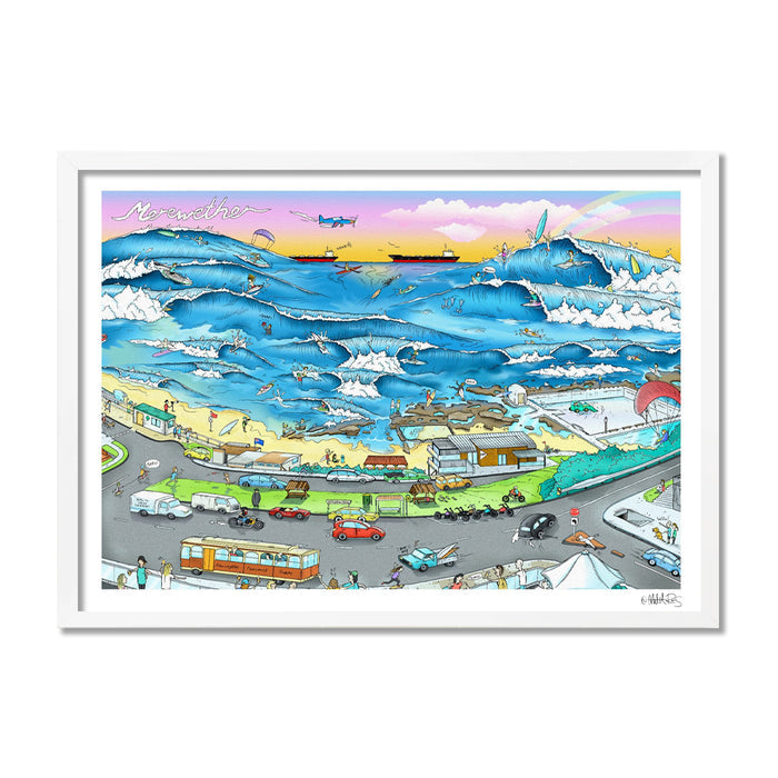 Fine Art Print / A1 (594 x 841mm) Most Popular Size / White