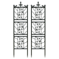 Metal Garden Trellis Tall Plant Climbing Lattice Fence