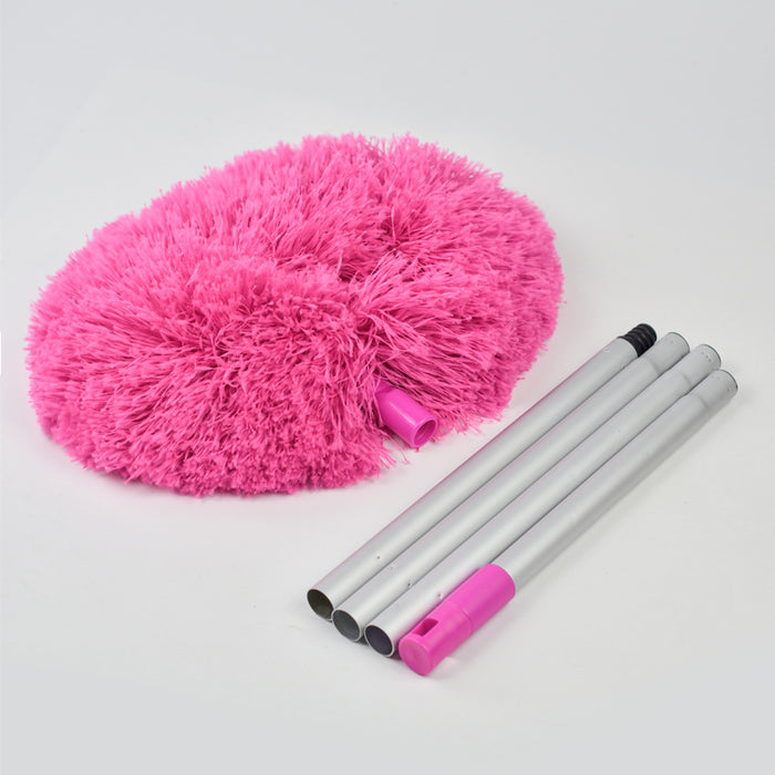 Removable Washable Microfiber Ceiling Fan Duster with Extendable Pole