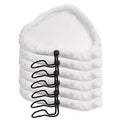 Pack of 6 Replacement Washable and Reusable Triangle Steam Mop Pads