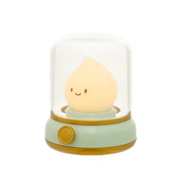 Mini Desktop LED Cute Night Lamp USB Rechargeable Portable Cartoon Table Lamp