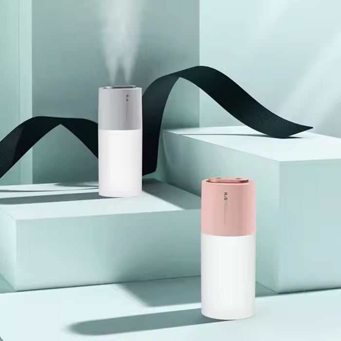 Portable Double Mist Air Humidifier with USB Rechargeable Battery