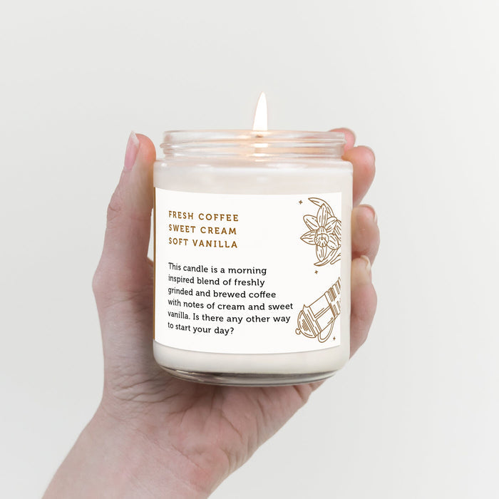 Morning Coffee Candle Candles CE Craft