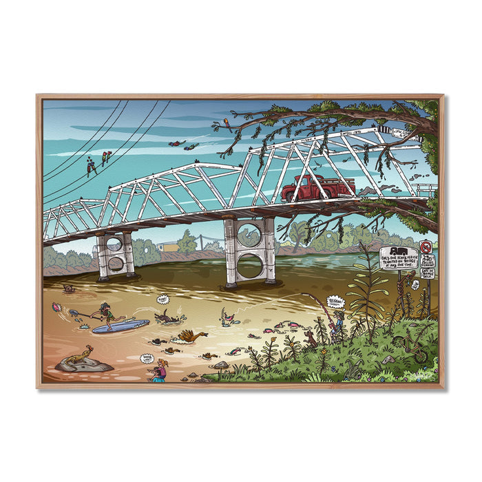 Canvas / A1 (594 x 841mm) Most Popular Size / Oak