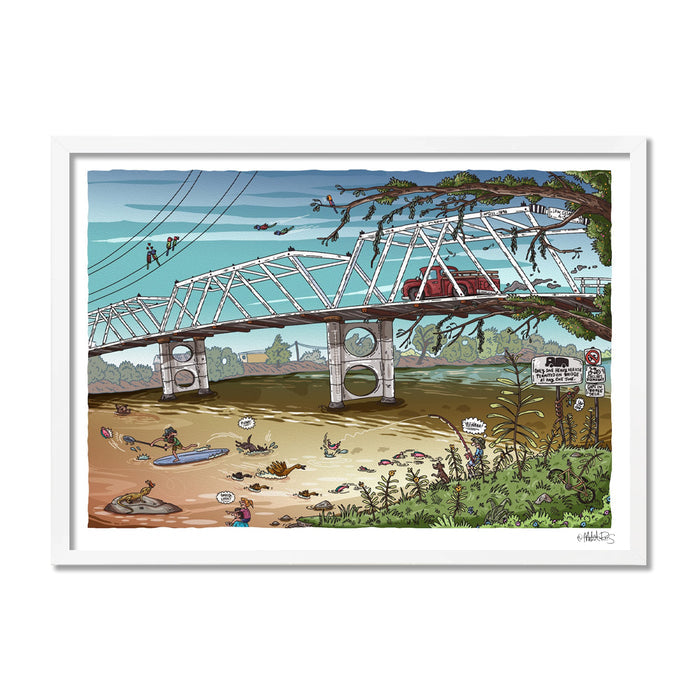 Fine Art / A1 (594 x 841mm) Most Popular Size / White