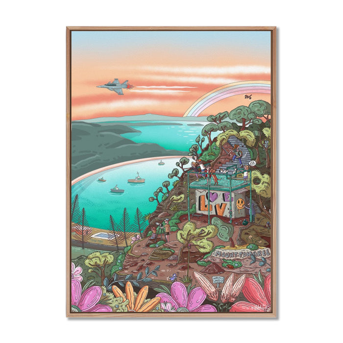 Canvas / A1 (594 x 841mm) Most Popular size / Oak