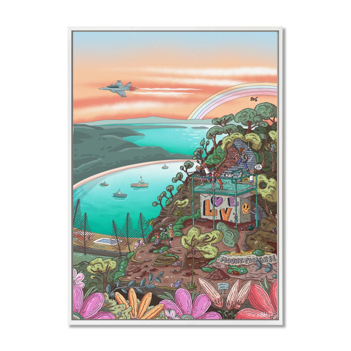 Canvas / A1 (594 x 841mm) Most Popular size / White
