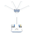 Multifunction Table Lamp LED Four Headed Folding Reading Lamp