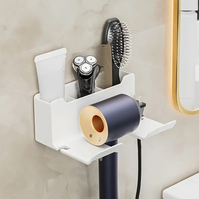 Multifunctional Hair Dryer Stand Hairdryer Organizer Box