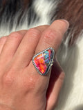 Native American, Hand-Made, Mojave & Sterling Silver Ring