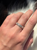 Native American, Hand-Made, Sterling Silver Stacker Ring