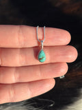 Native American, Hand-Made, Turquoise & Sterling Silver Necklace #5