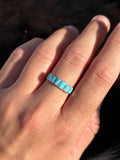 Native American, Hand-Made, Turquoise & Sterling Silver Ring