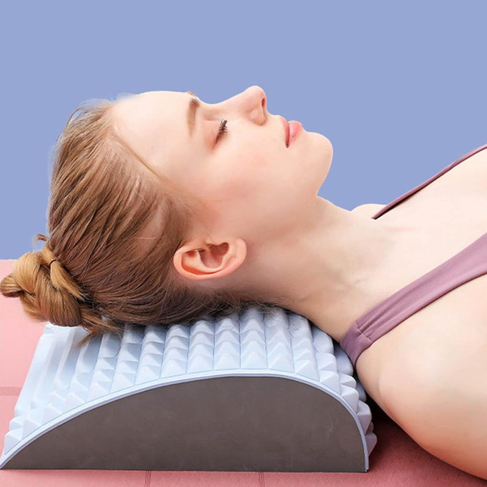 Neck and Back Stretcher Multilevel Adjustable Pain Relief Spine Stretcher