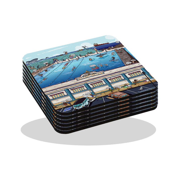 Newcastle Baths Coaster