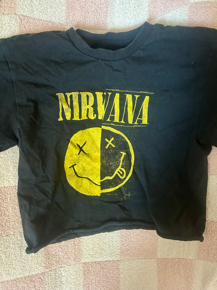 Nirvana Cropped Tee