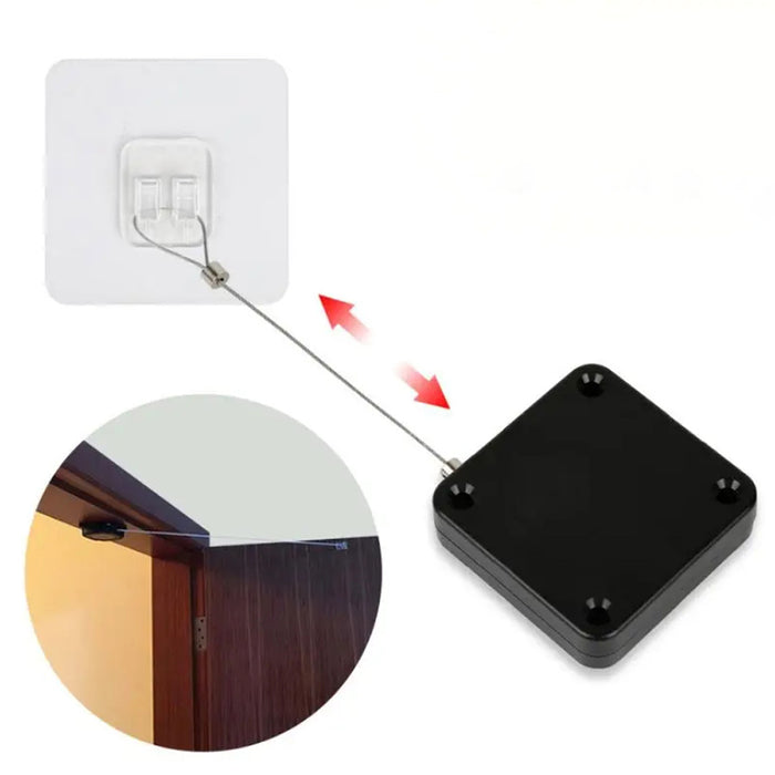 Adjustable No Punching Automatic Door Closer