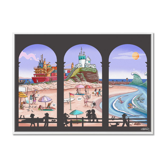 Canvas / A1 (594 x 841mm) Most Popular size / White