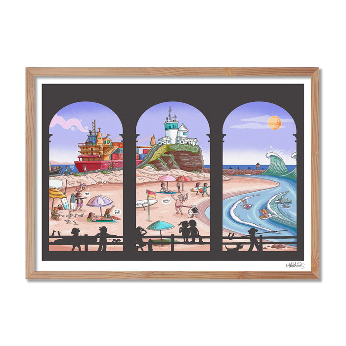 Fine Art / A1 (594 x 841mm) Most Popular size / Oak