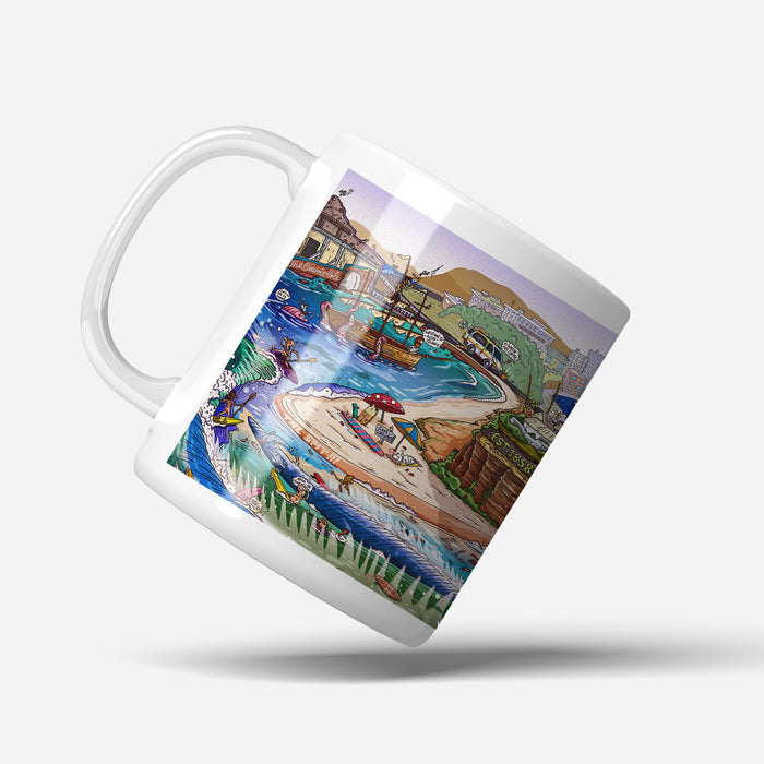 Nobbys Headland Mug