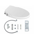Non Electric Bidet Toilet Seat O Cover Bathroom Dual Nozzle Spray Water Wash