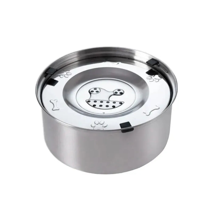 No Spill Dog Water Bowl Anti Splash Non Slip Feeder