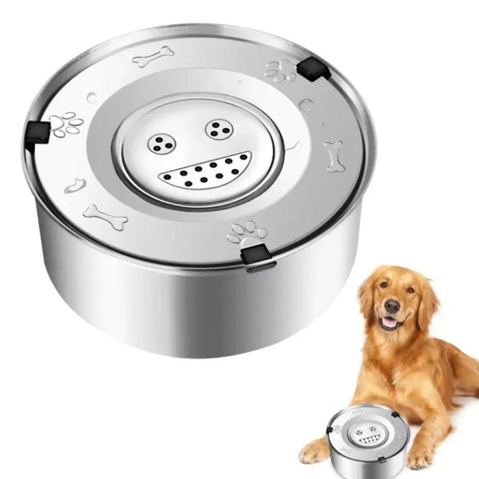 No Spill Dog Water Bowl Anti Splash Non Slip Feeder