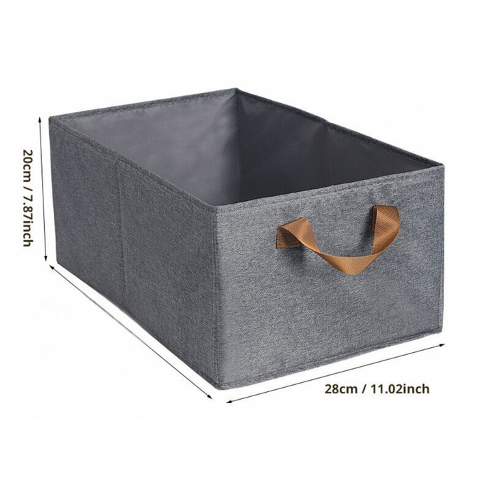 Non Woven Fabric Storage Bag Space Saving Dustproof Storage Bag with Handle for Clothes