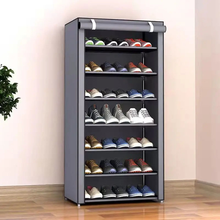 Nonwovens Fabric Dustproof Multilayer Shoes Cabinet Organizer