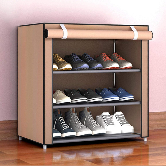 Nonwovens Fabric Dustproof Multilayer Shoes Cabinet Organizer