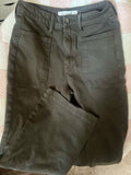 Olive Green Jeans