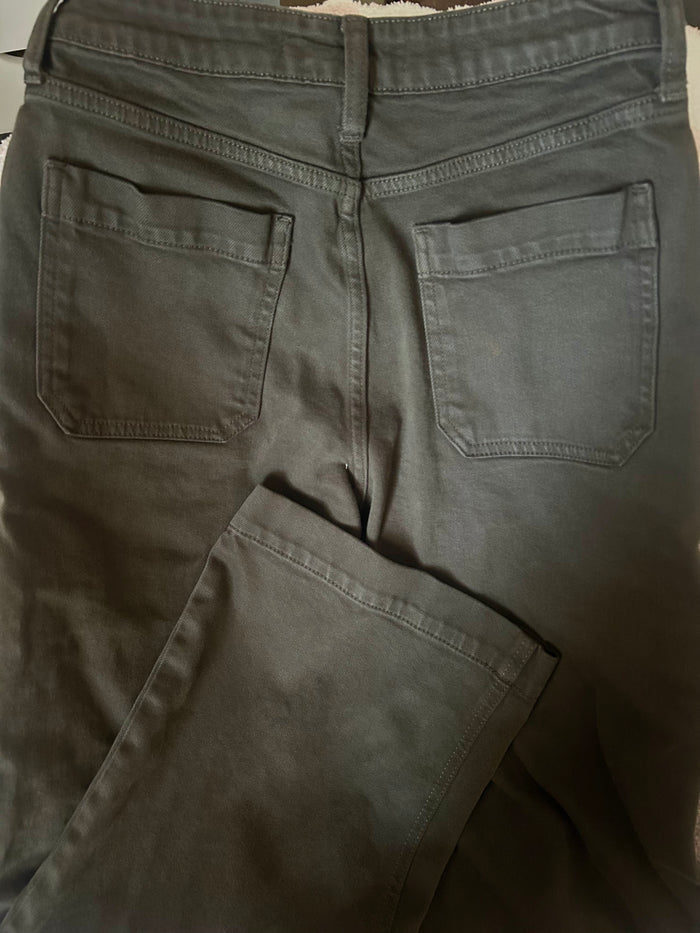 Olive Green Jeans