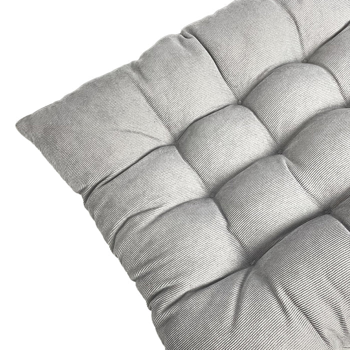 COMFEYA Outdoor Chaise Lounge Cushion - Grey