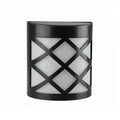 6 LED Outdoor Solar Wall Lights Garden Step Bright Light