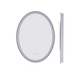 Oval LED Bathroom Mirror with Demister – Enhanced Clarity & Fog-Free Reflection