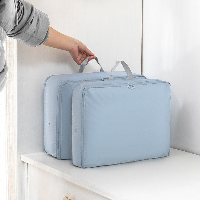 Compression Packing Cube Foldable Puffer Jacket Travel Storage