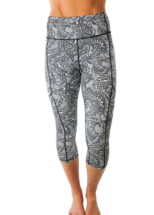 Paisley Capri & Legging - FINAL SALE (ONLY XS)