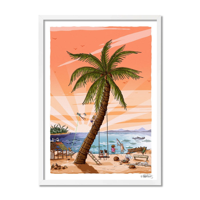 Fine Art Print / A1 (594 x 841mm) Most Popular Size / White