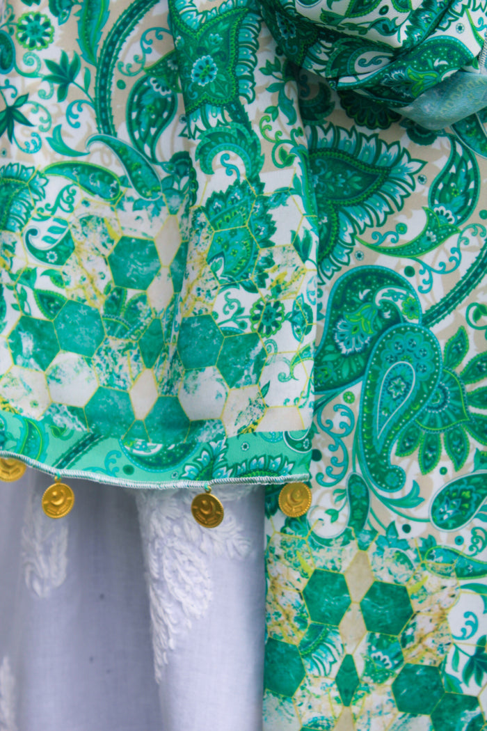 Patriotically Paisley Scarf