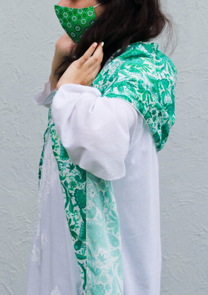 Patriotically Paisley Scarf