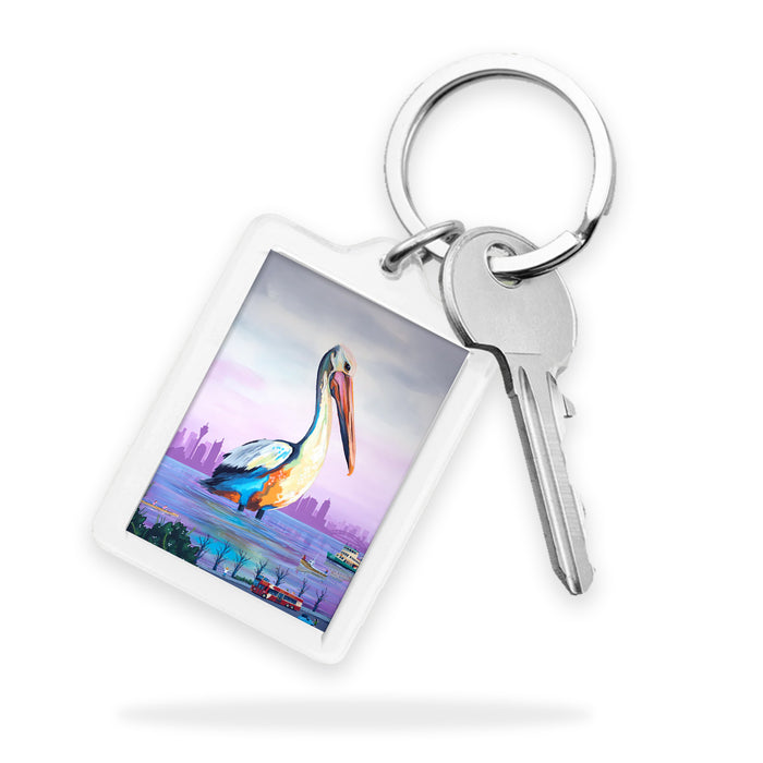 Pelican Pete Keyring
