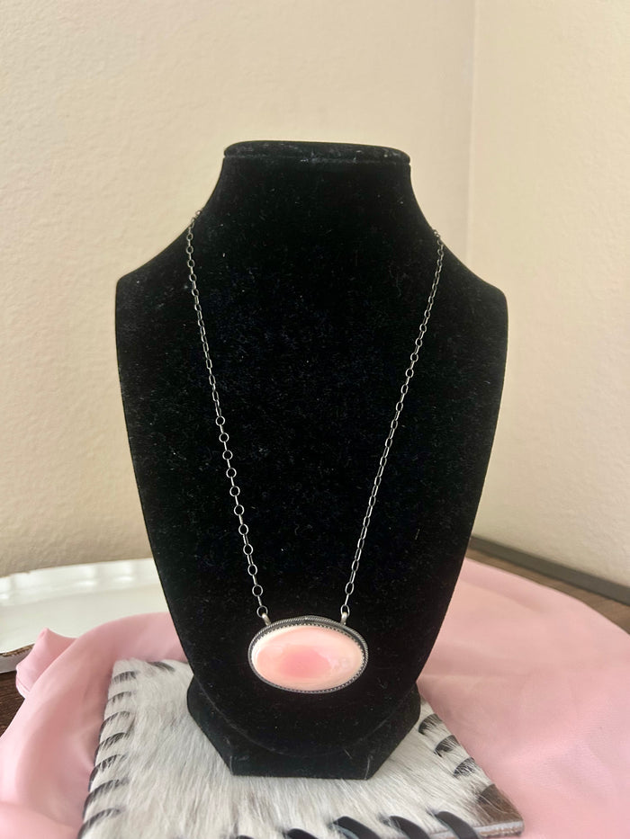 Pink Conch Necklace