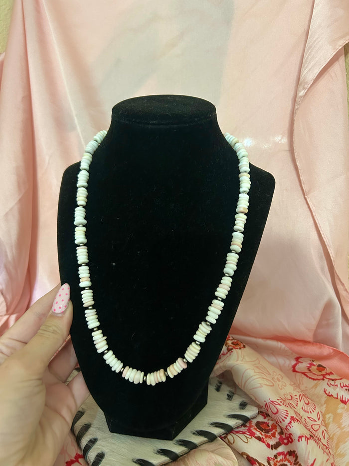 Pink Conch Necklace