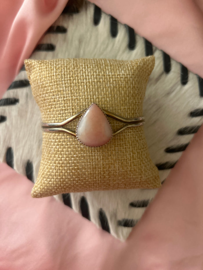 Pink Opal Cuff